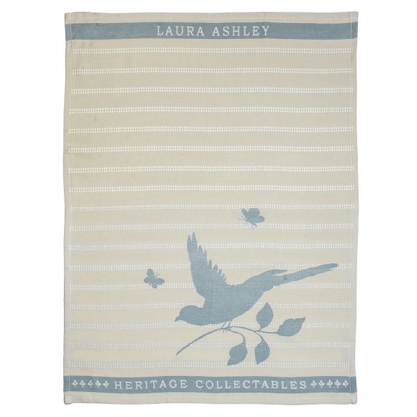 Laura Ashley- Heritage Πετσέτα τσαγιού  Cobblestone Bird 50X70