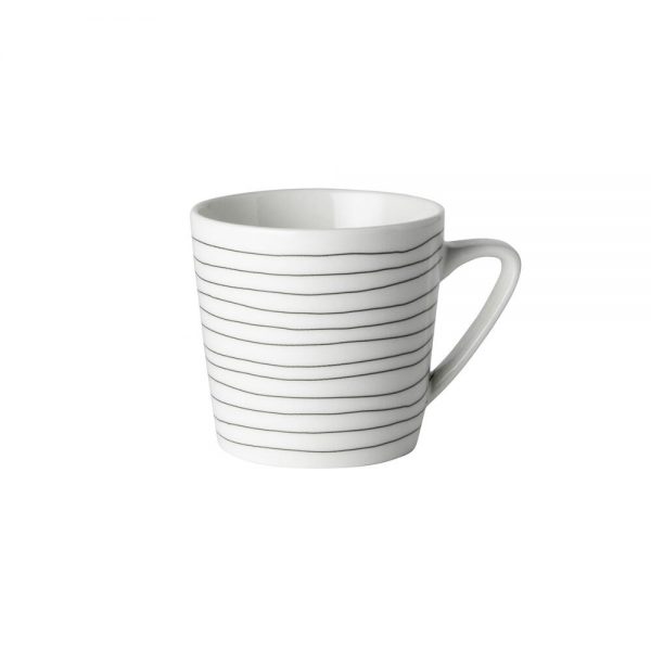 Mini Mug White with Black Stripe  Κούπα