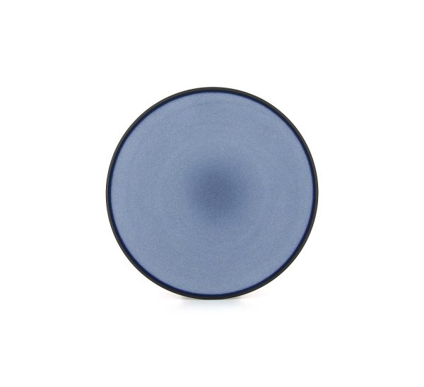 EQUINOXE CIRRUS BLUE DESSERT PLATE 21