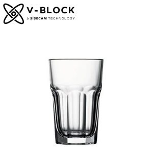 V-BLOCK CASABLANCA TEMPERED JUICE&LONG DRINK 295CC P/960 GB6.OB24. ESPIEL SPV52713G6