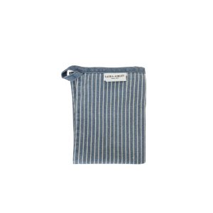 Laura Ashley Πετσέτα Τσαγιού Wild Clematis Blue Stripes – Kitchen Linen – 183163