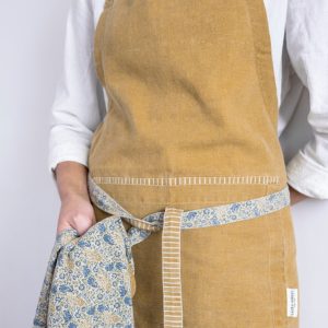 Laura Ashley Ποδιά Daniela Oil Solid Yellow – Kitchen Linen – 183134