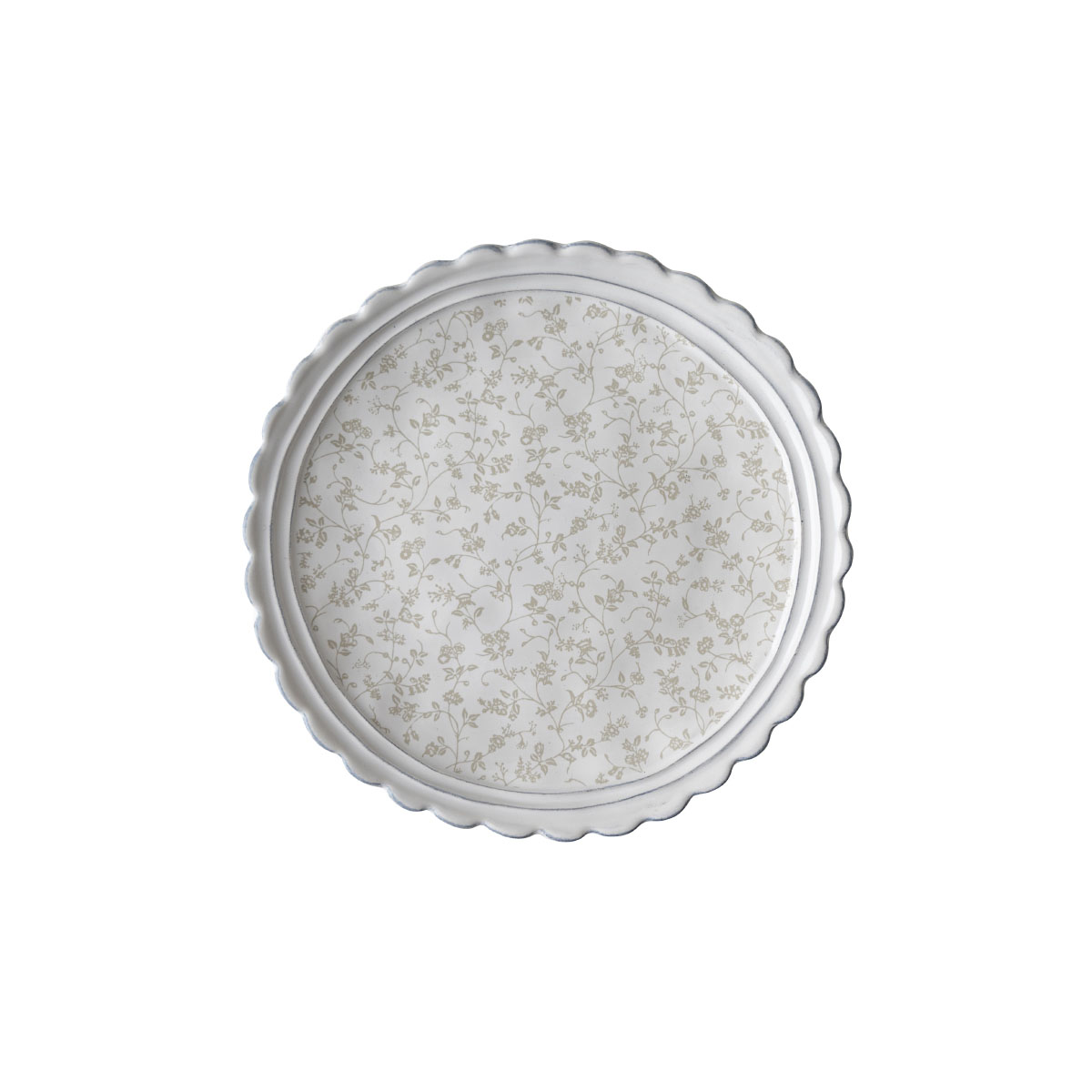 Laura Ashley – Πιάτο 20′ – Irregular White Decorated – Artisan – 183181