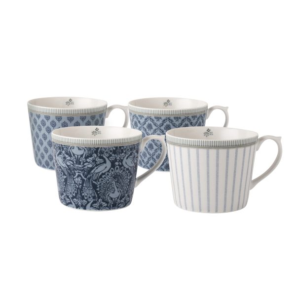 Laura Ashley – Σετ 4 Κούπες 30cl – Assorted – Tea Collectables – 182824