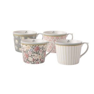 Laura Ashley – Σετ 4 Κούπες 30cl – Assorted – Tea Collectables – 182825