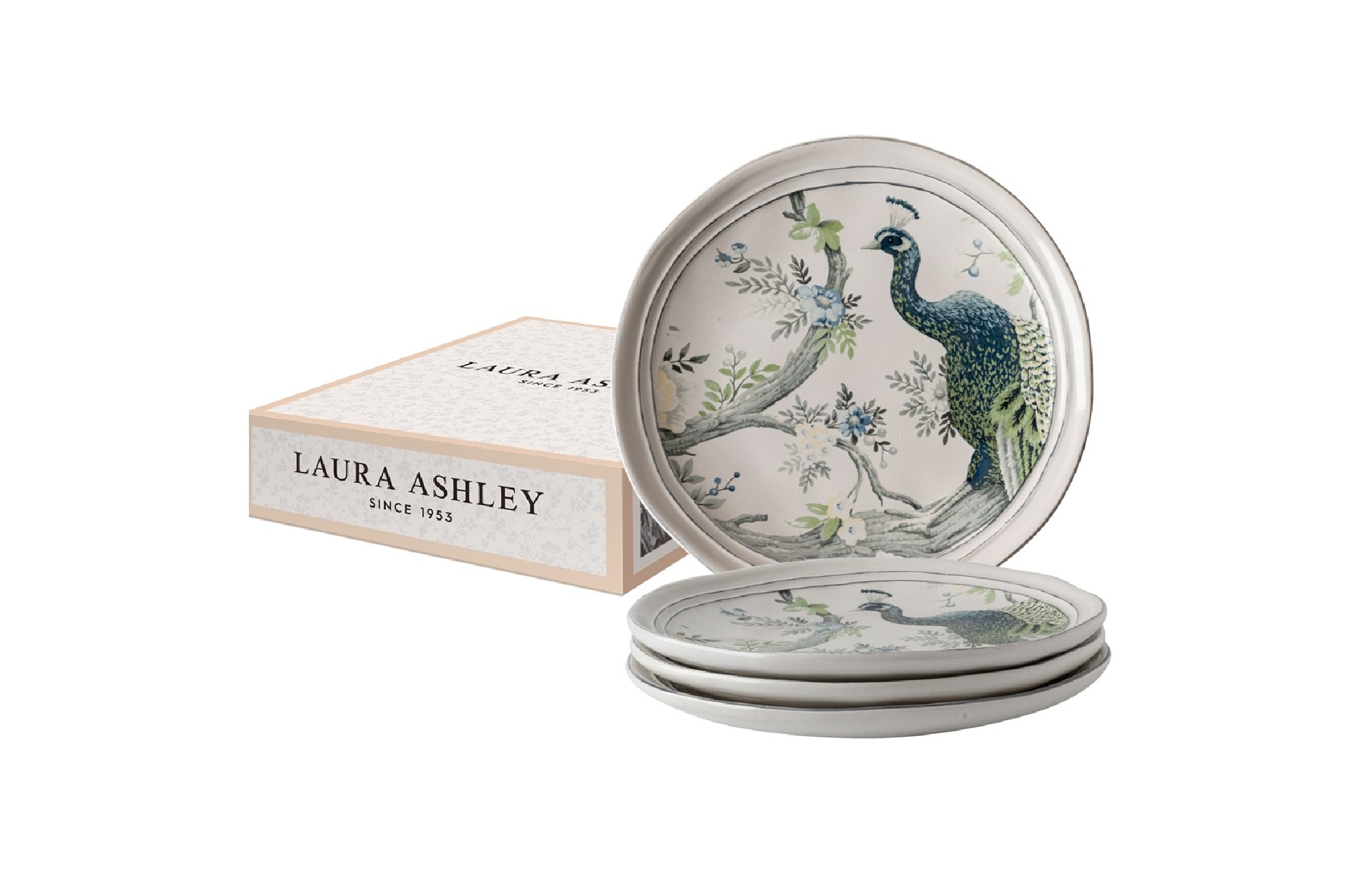 Laura Ashley – Σετ 4 Τεμ. Πιάτα 20 εκ. Giftbox- Belvedere- Artisan – 183593