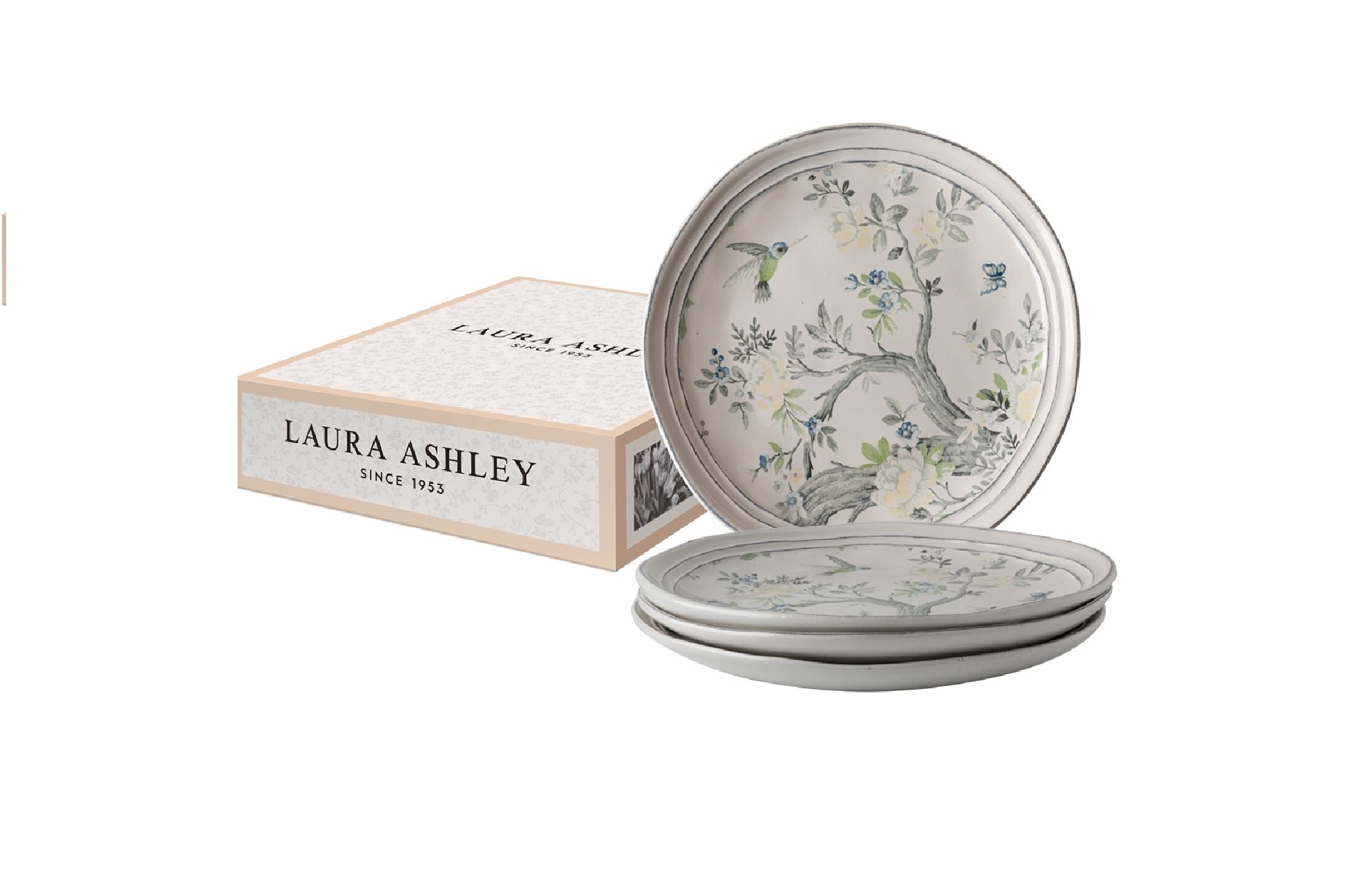 Laura Ashley – Σετ 4 Τεμ. Πιάτα 23 εκ. Giftbox- Belvedere- Artisan – 183592