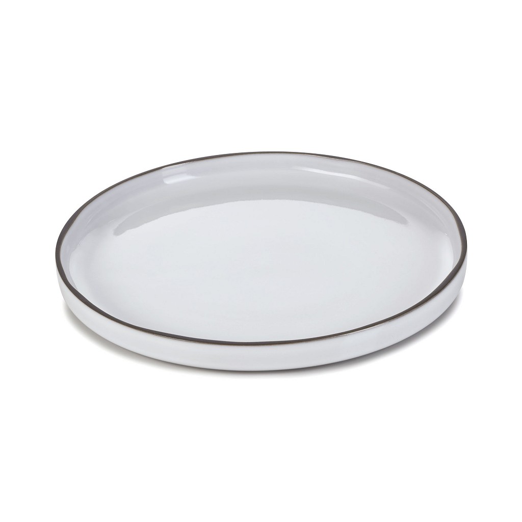 CARACTERE WHITE CUMULUS DINNER PLATE 26X26X2